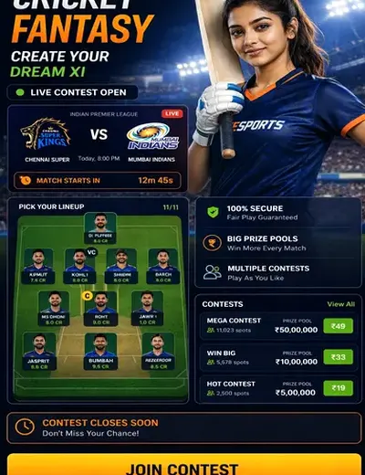 All Panel (all panel win) fantasy cricket & matchday visual 3